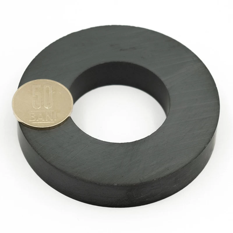 Magnet ferită inel 80 x 40 x 15 mm 50 bani peste