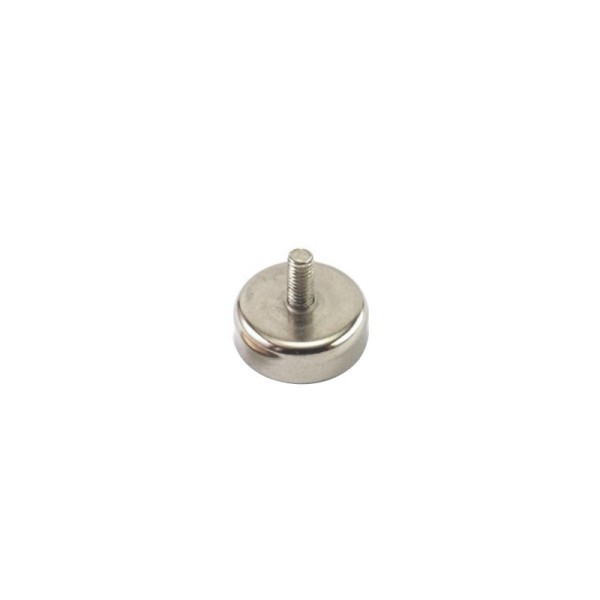 Magnet neodim oală D 20 mm filet exterior