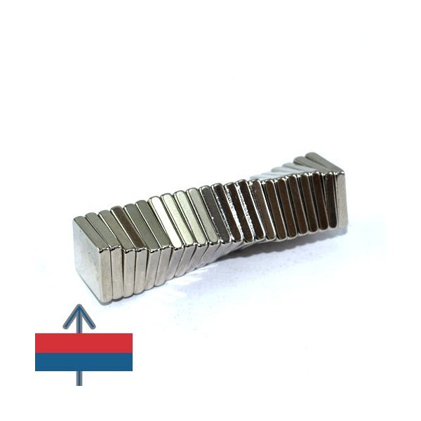 Неодимов магнит блок 10 x 10 x 0.2 мм 7