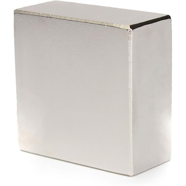 Неодимов магнит блок 40 x 40 x 20 мм вертикален