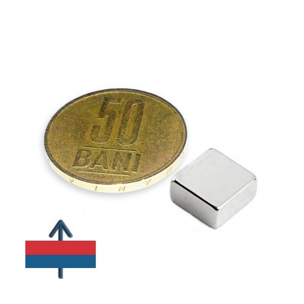 Magnet neodim bloc 10 x 10 x 05 mm 1