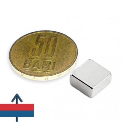 Magnet neodim bloc 10 x 10 x 05 mm 1