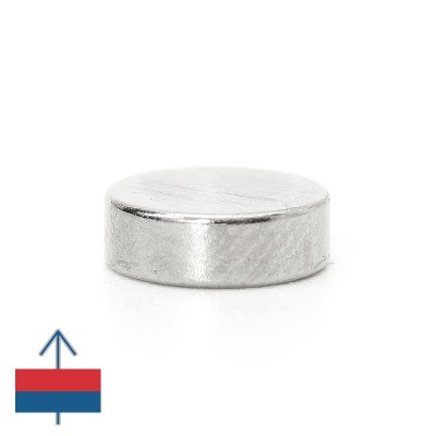 Magnet neodim disc 8 x 3 mm cu magnetizare