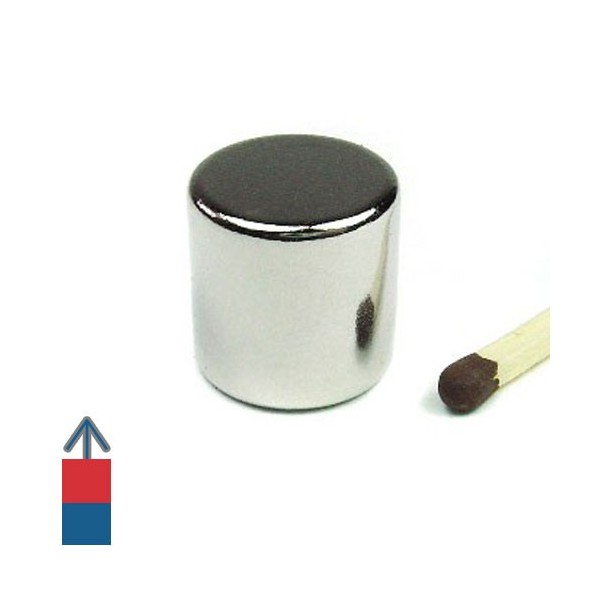 Неодимов магнит цилиндър 15 x 15 мм C