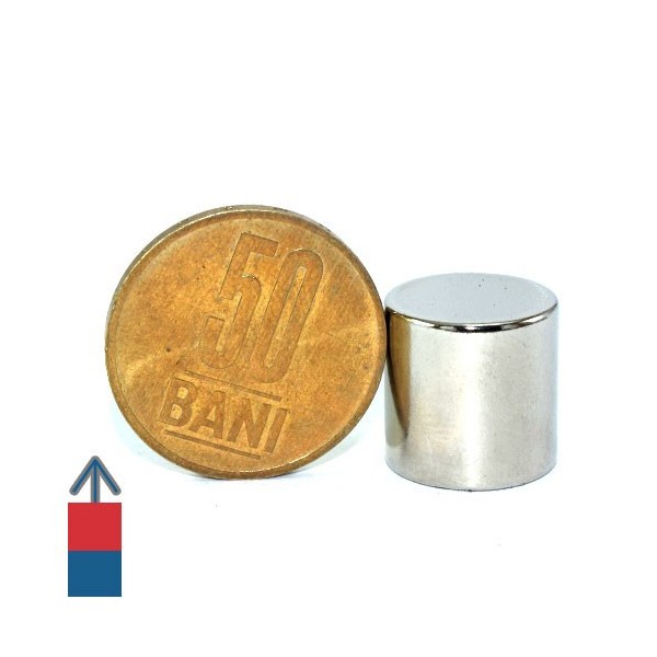 Magnet neodim cilindru 15 x 15 mm 1
