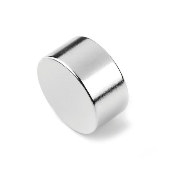 Неодимов магнит диск 20 x 10 мм