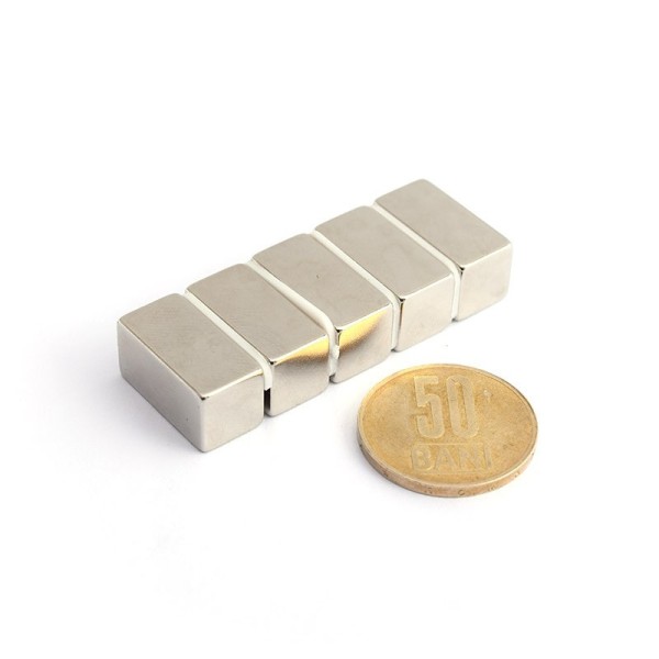 Magnet neodim bloc 20 x 10 x 10 mm - grup