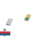 Неодимов магнит блок 10 x 5 x 0.1 мм 9