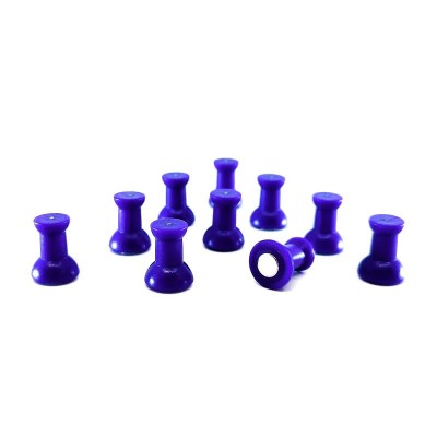 Pastilă magnetică neodim D 10,8 x 14,5 pioneză pinboard push pins - albastru
