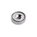 Неодимов магнит тенджера Ø20 мм с дупка и фаска