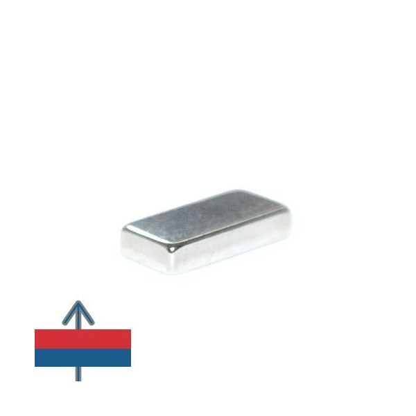 Magnet neodim bloc 10 x 05 x 02 mm 4