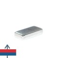 Неодимов магнит блок 10 x 5 x 0.2 мм 4