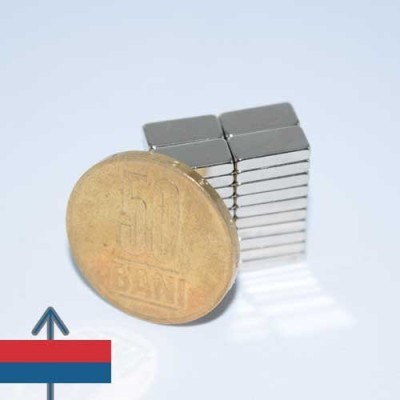 Magnet neodim bloc 10 x 05 x 02 mm 5