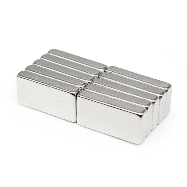 Magnet neodim bloc 10 x 4 x 2 mm - grup 1