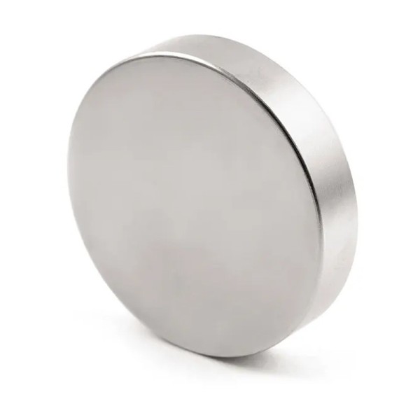 Неодимов магнит диск 80 x 10 мм вертикален