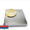 Неодимов магнит блок 40 x 40 x 05 мм 2