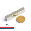 Неодимов магнит блок 60 x 10 x 10 мм - N45 2