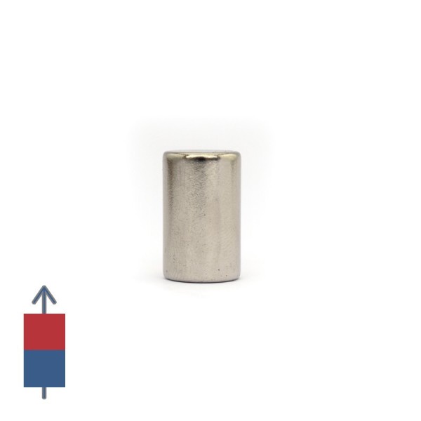 Неодимов магнит цилиндър 12 x 20 мм с намагнитване