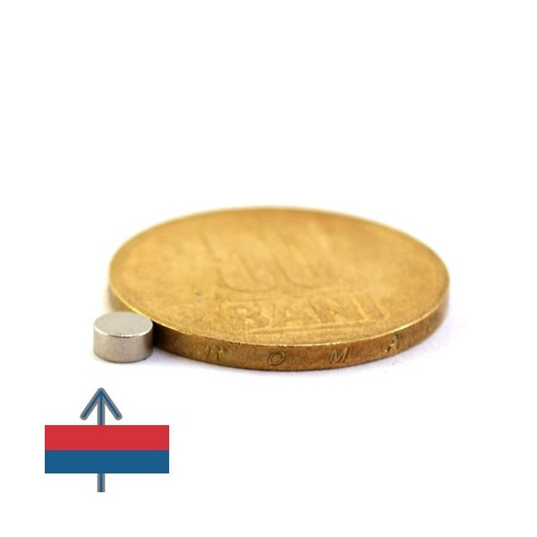 Неодимов магнит диск 04 x 02 мм 7