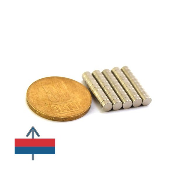 Неодимов магнит диск 04 x 02 мм 9