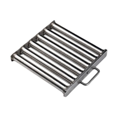 Grilă magnetică 300 x 300 mm cu 6 tuburi - curățare ușoară