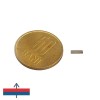 Неодимов магнит блок 6 x 2 x 0,4 мм N52 2