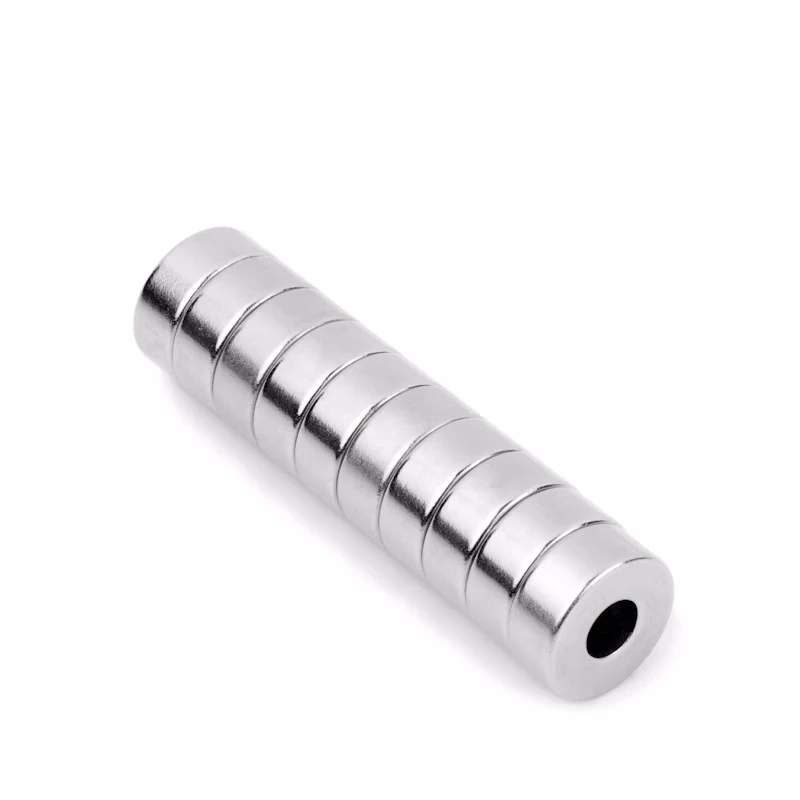 Magnet neodim inel 19 x 6 x 6 mm - 10 buc