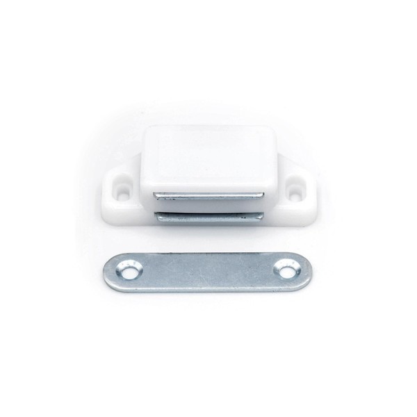 Închizător magnetic din plastic pt. uși de mobilier 58 x 26 x 15