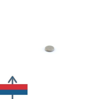 Magnet neodim disc 02 x 0.3 mm 3