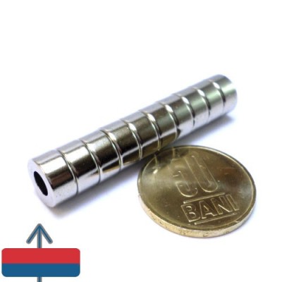 Magnet neodim inel 10 x 05 x 05 mm grup 3