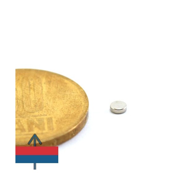 Неодимов магнит диск 03 x 01 мм 1