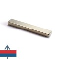Неодимов магнит блок 60 x 10 x 05 мм с намагнитване