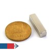 Magnet neodim bloc 25 x 6 x 6 mm longitudinal 2