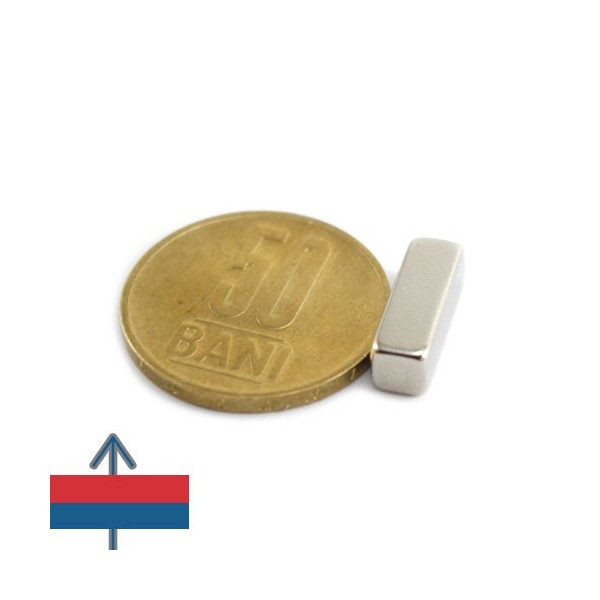 Magnet neodim bloc 15 x 05 x 05 mm 1