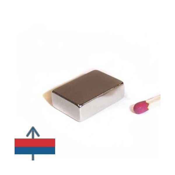 Неодимов магнит блок 19 x 13 x 6 мм 4