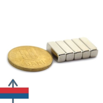 Magnet neodim bloc 15 x 05 x 05 mm 4