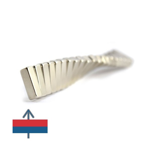 Неодимов магнит блок 15 x 5 x 5 мм 6