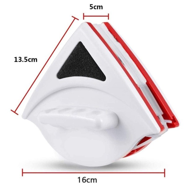 Магнитен чистач за двойно стъкло с дебелина между 15 и 25 мм - размери