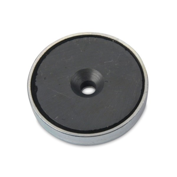 Феритен магнит тенджера Ø50 мм с дупка и фаска