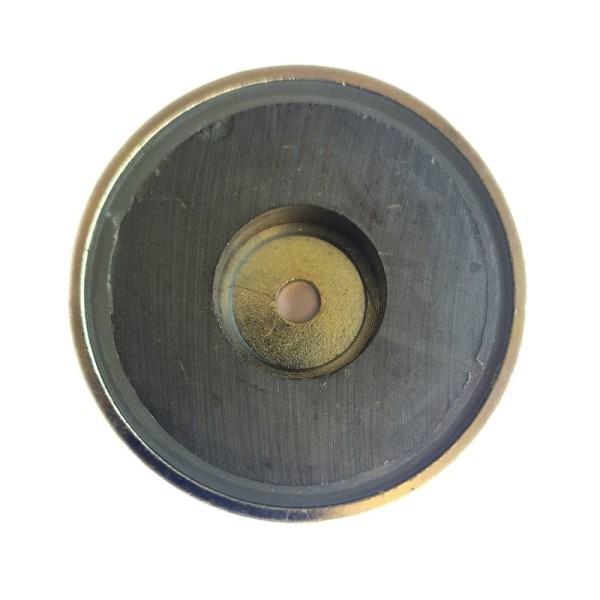 Феритен магнит тенджера Ø63 мм с дупка и фаска