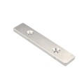 Magnet neodim bloc 100 x 20 x 5 mm cu găuri îngropate D4,5 / D9,46
