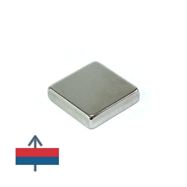 Неодимов магнит блок 20 x 20 x 0.5 мм 4