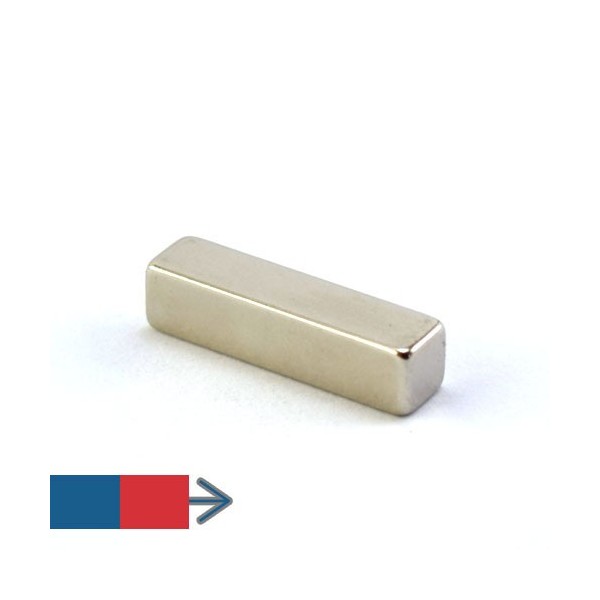 Magnet neodim bloc 25 x 06 x 06 mm 3