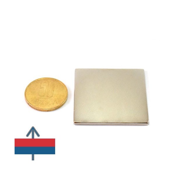 Magnet neodim bloc 40 x 40 x 02 mm 1
