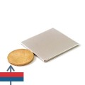 Неодимов магнит блок 40 x 40 x 0.2 мм 2