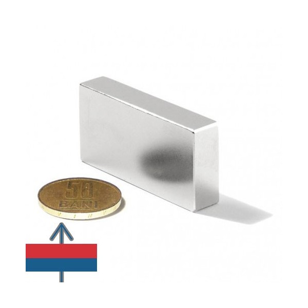 Magnet neodim bloc 46 x 30 x 10 mm 1