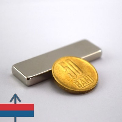 Magnet neodim bloc 50 x 15 x 05 mm 5