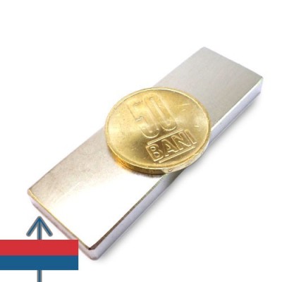 Magnet neodim bloc 60 x 20 x 05 mm 2