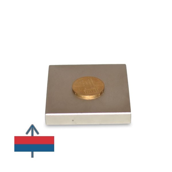 Magnet neodim bloc 60 x 60 x 10 mm 2