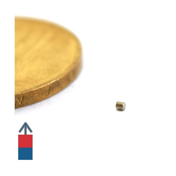 Неодимов магнит цилиндър 1 x 1 мм 3